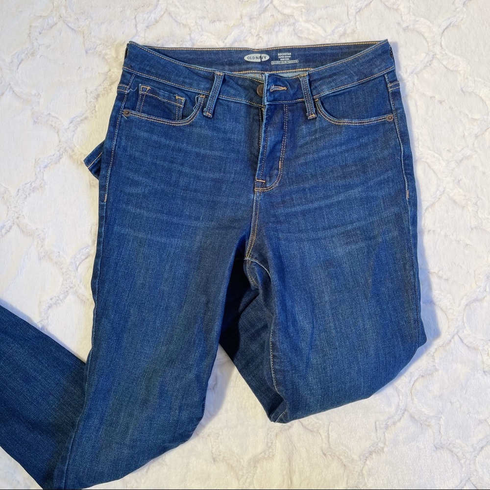 Old Navy super skinny high waist jeans